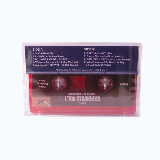 SXRGWRLD Vol. 1 Cassette Tape